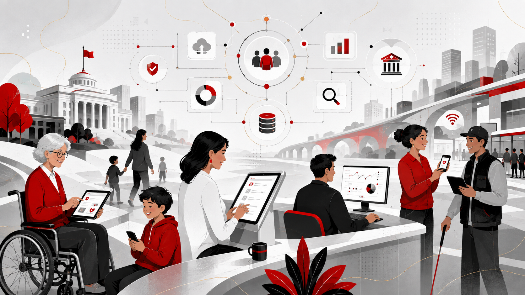 Gobierno digital, datos e inclusión tecnológica